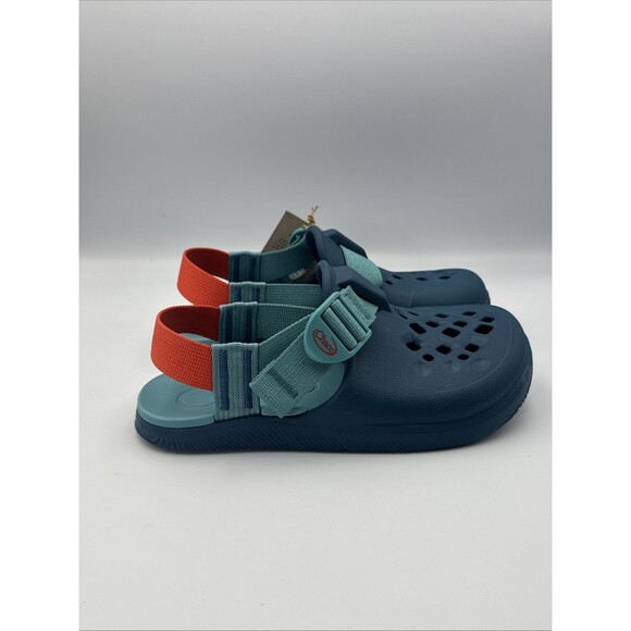 NEW Chaco Chillos Women’s Sz 6 Clog Sandal OCEAN BLUE‎ Adjustable Strap Slip Ons - Picture 1 of 13